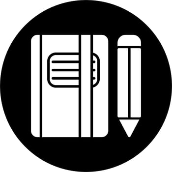 Sketchbook Vector Icon