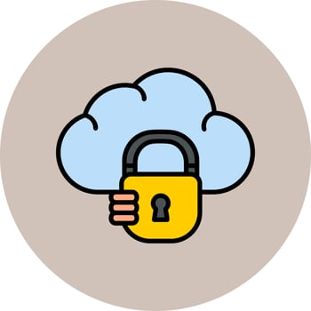 Cloud Computing Vector Icon