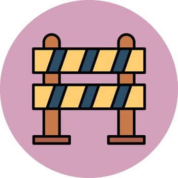 Traffic Line Vector Icon