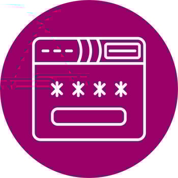 Browser Security Vector Icon
