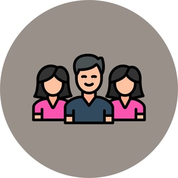 Teamwork Vector Icon
