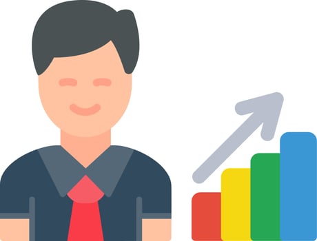 Growth Vector Icon