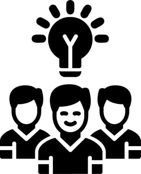 Brainstorming Vector Icon