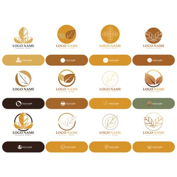 tobacco leaf logo,tobacco field and tobacco cigarette logo template design vector