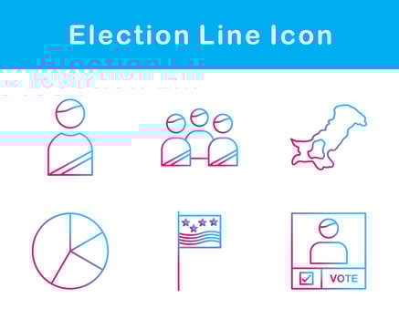 Election Vector Icon Set