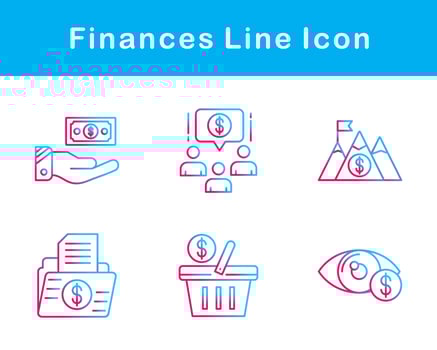 Finances Vector Icon Set