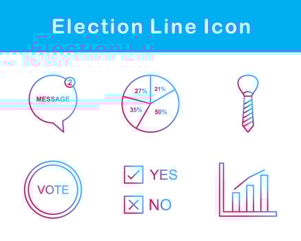 Election Vector Icon Set