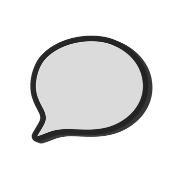 3D chat icons png