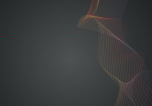 Black abstract background design. Modern wavy line pattern guilloche curves in monochrome colors. Premium stripe texture for banner, business backdrop. Dark horizontal vector template