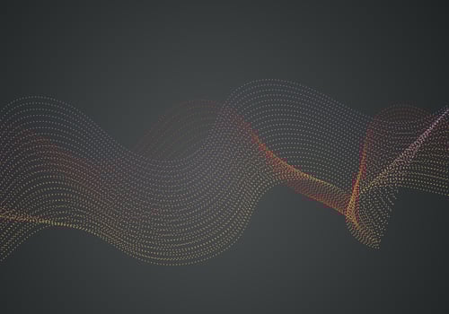 Black abstract background design. Modern wavy line pattern guilloche curves in monochrome colors. Premium stripe texture for banner, business backdrop. Dark horizontal vector template