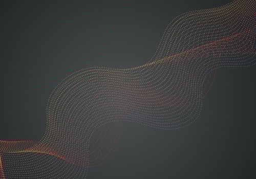 Black abstract background design. Modern wavy line pattern guilloche curves in monochrome colors. Premium stripe texture for banner, business backdrop. Dark horizontal vector template