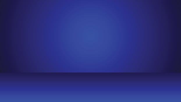Gradient blue color web background design vector