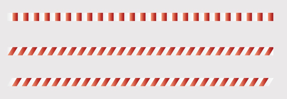 Yellow and Black stripes on a white background vector