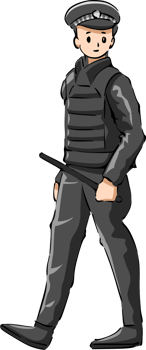 Police png graphic clipart design