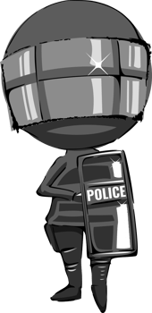 Police png graphic clipart design