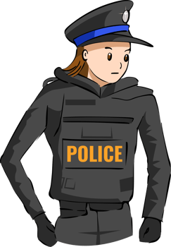 Police png graphic clipart design