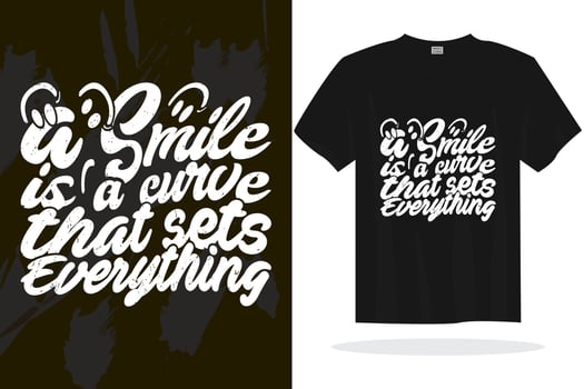 Modern typography inspirational lettering quotes vector t shirt design suitable for print design