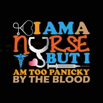 Nurse T-shirt Design vector