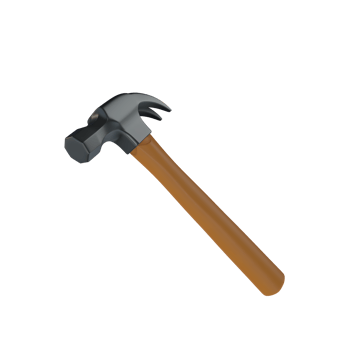 Claw Hammer 3D Icon png