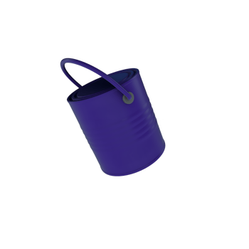 Paint Bucket 3D Icon png