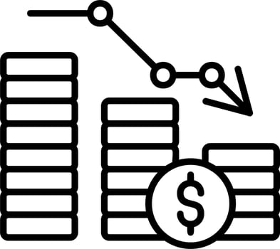 Decrease Vector Icon