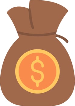 Money Bag Vector Icon