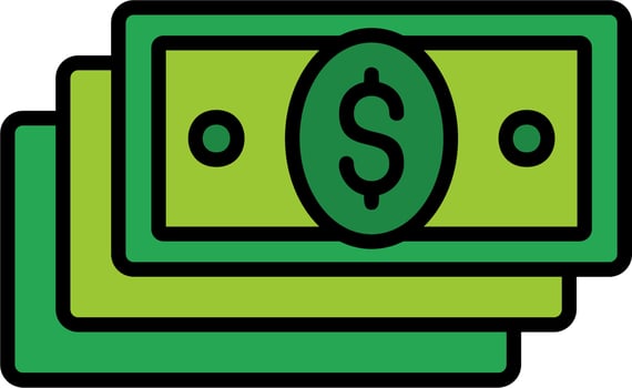 Cash Vector Icon