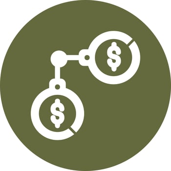 Handcuffs Vector Icon