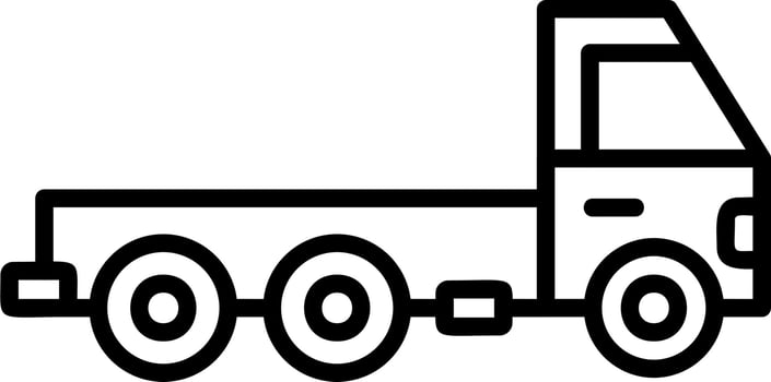 Lorry Vector Icon