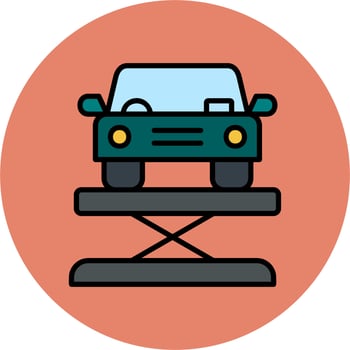 Car Jack Vector Icon