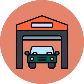 Garage Vector Icon