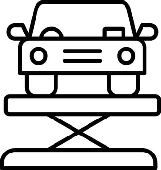 Car Jack Vector Icon