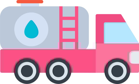 Water Tank Vector Icon