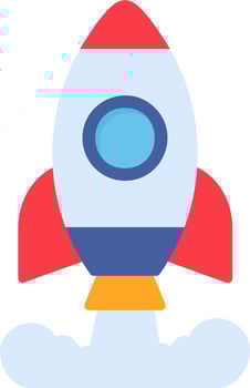 Rocket Vector Icon