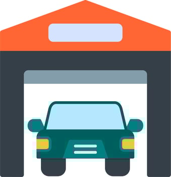 Garage Vector Icon