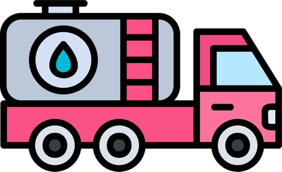 Water Tank Vector Icon