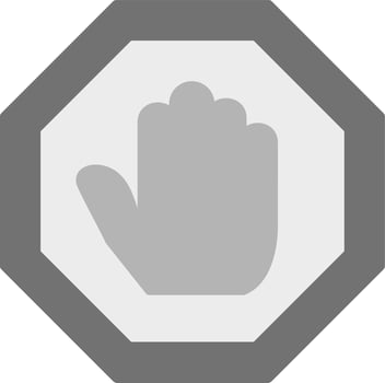 Stop Sign Vector Icon
