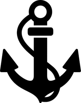 Anchor Vector Icon