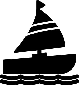 Sailboat Vector Icon