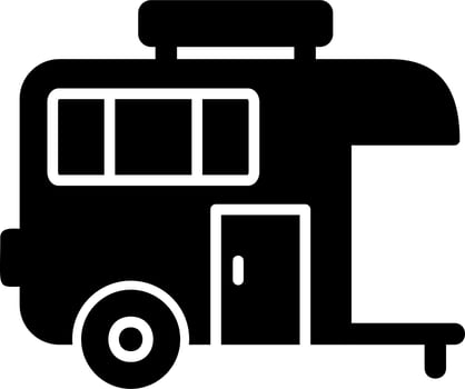 Trailer Vector Icon