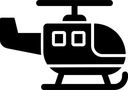 Helicopter Vector Icon