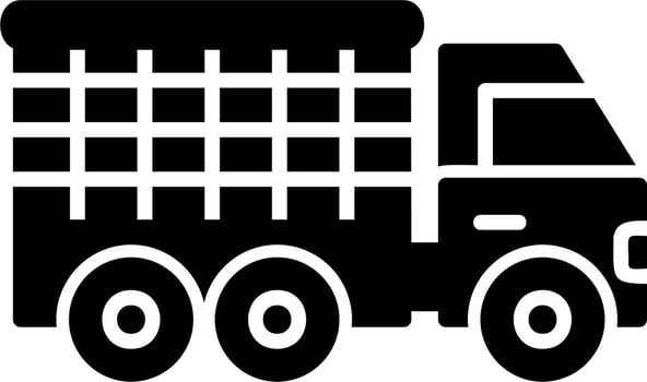 Cage Truck Vector Icon