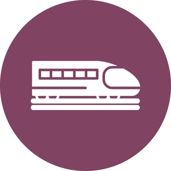 Bullet Train Vector Icon