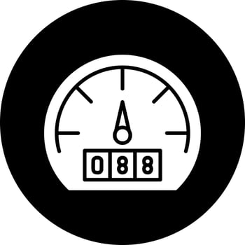Speedometer Vector Icon