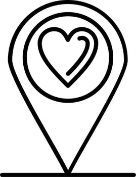 Pin Vector Icon
