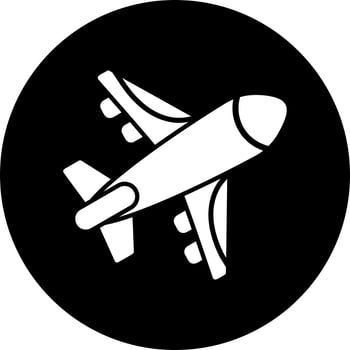 Plane Vector Icon
