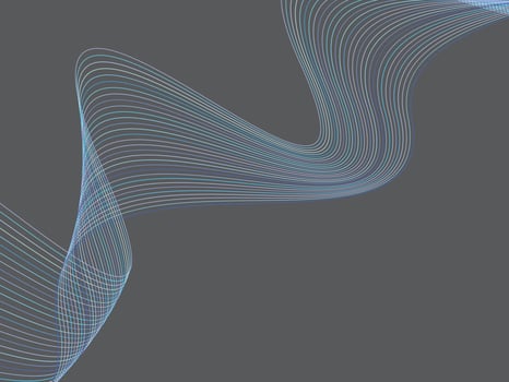 Abstract wave line landing page background design. vector