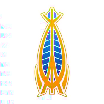Zero kilometer monument vector, Palu city, Central Sulawesi. This logo is one of the proud landmarks of the people of Palu City. vector