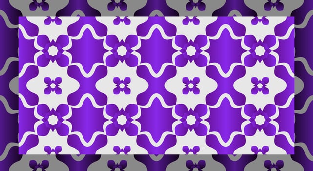 Seamless pattern with purple flowers. floral background illustrations. eps 10. vector