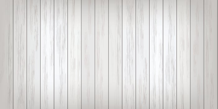 White wood pattern and texture for background. Vector. vector